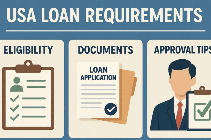 USA Loan Requirements: Eligibility, Documents & Approval Tips